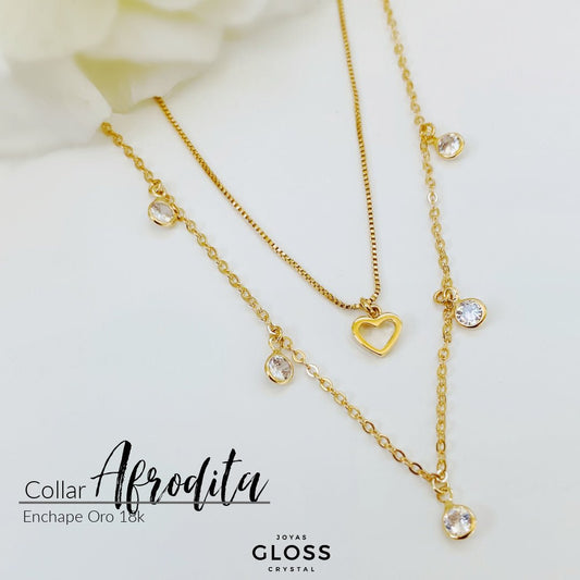 Collar Afrodita - Joyas Gloss Crystal