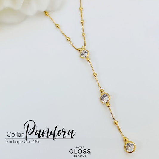Collar Pandora - Joyas Gloss Crystal