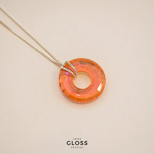 Collar Sunshine Baño de Oro 18k - Joyas Gloss Crystal