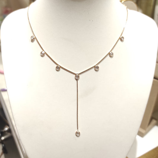 Collar Cascada Victoria Oro