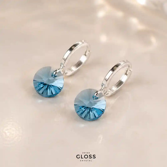 Aros Aura Aquamarine Plata