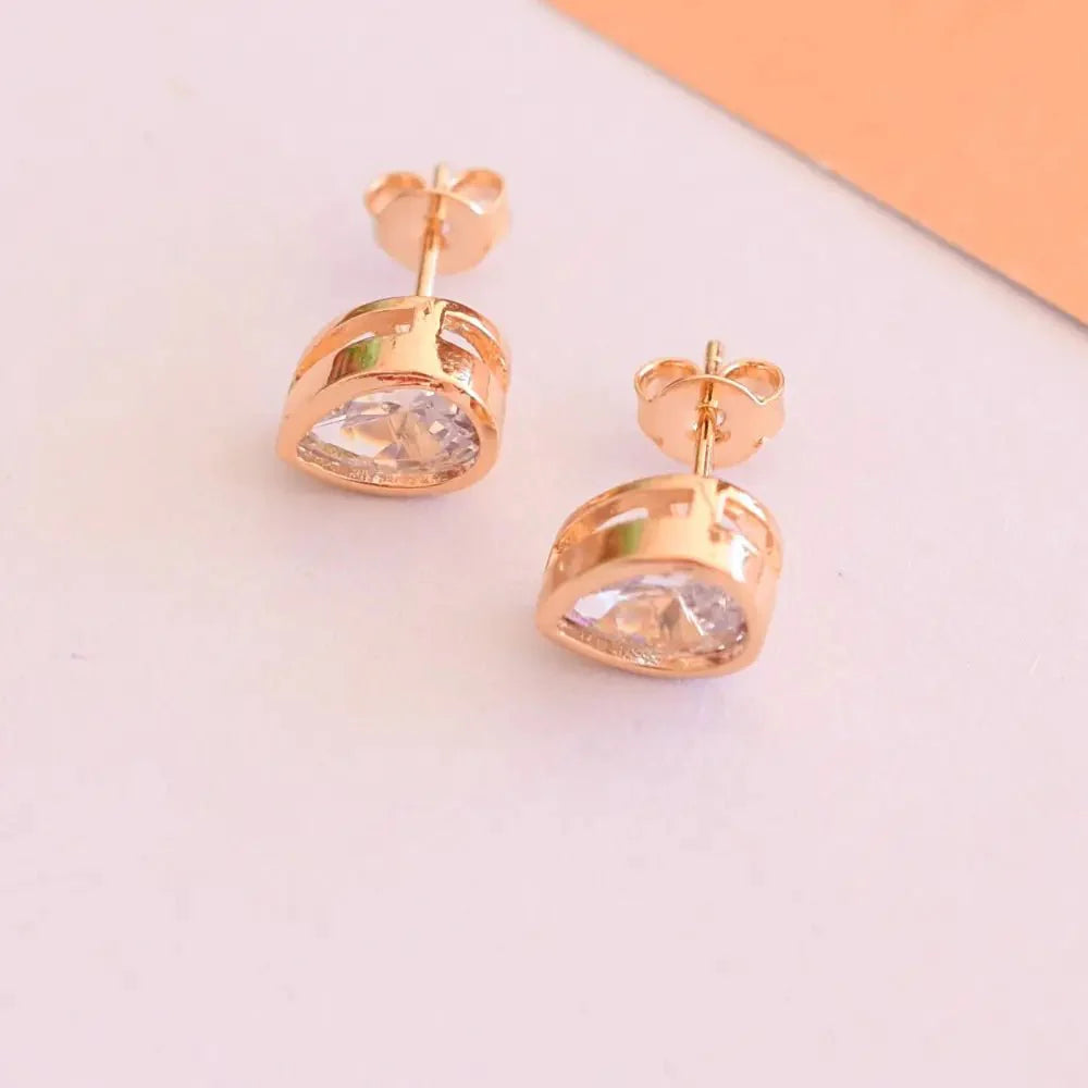 Aros Praga Gota Oro - Joyas Gloss Crystal
