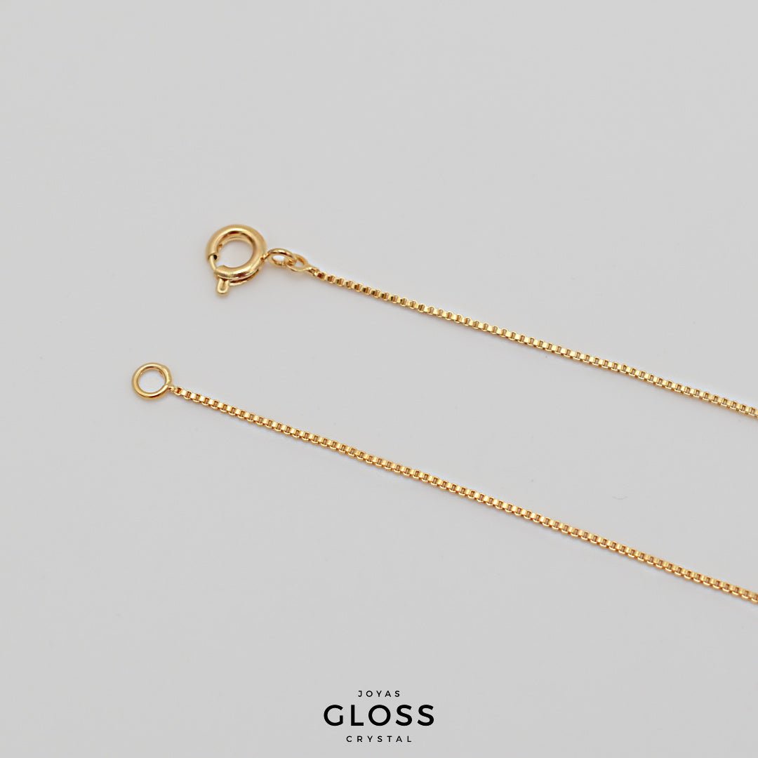Cadena Veneciana 45 cm Oro - Joyas Gloss Crystal