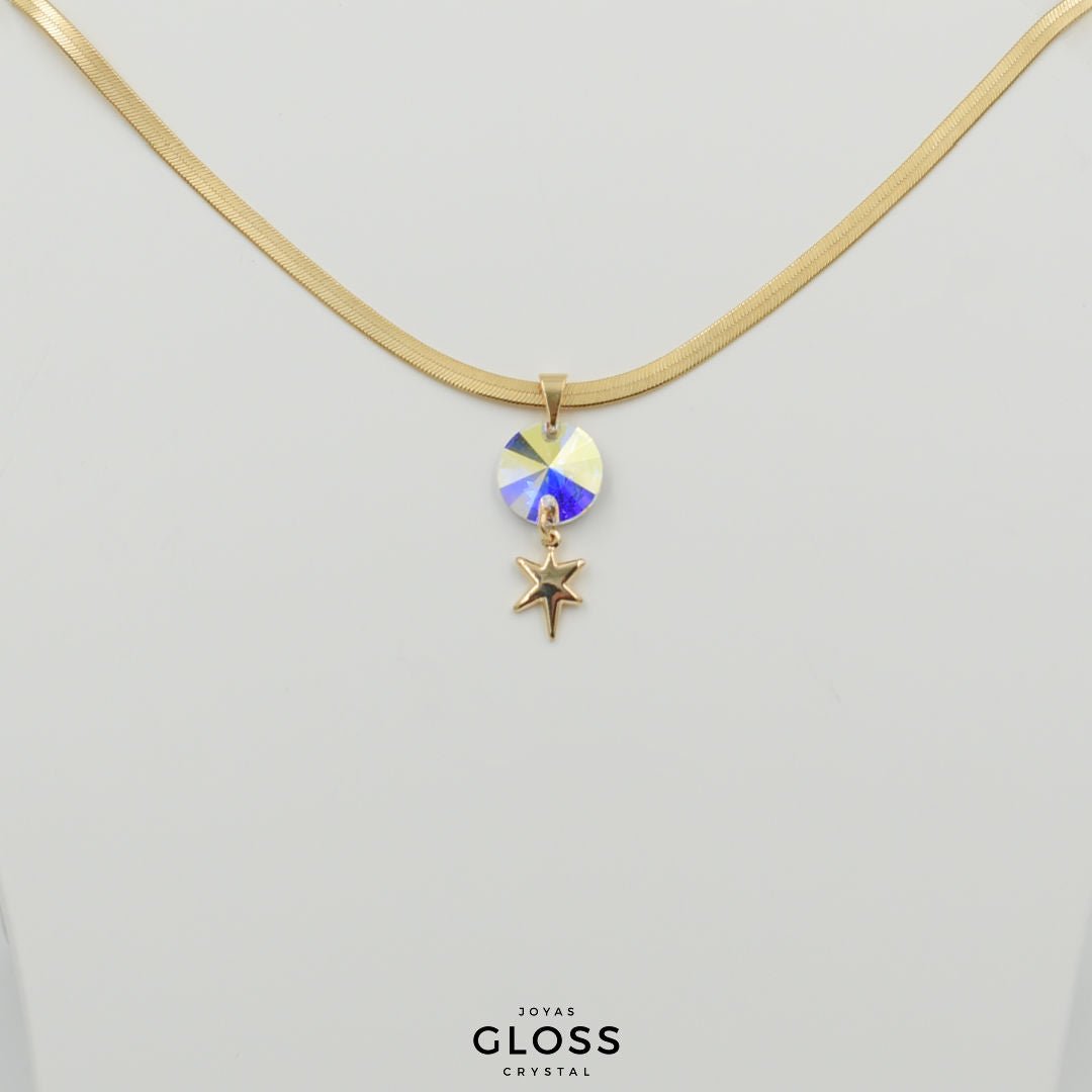 Collar Artemis Oro - Joyas Gloss Crystal