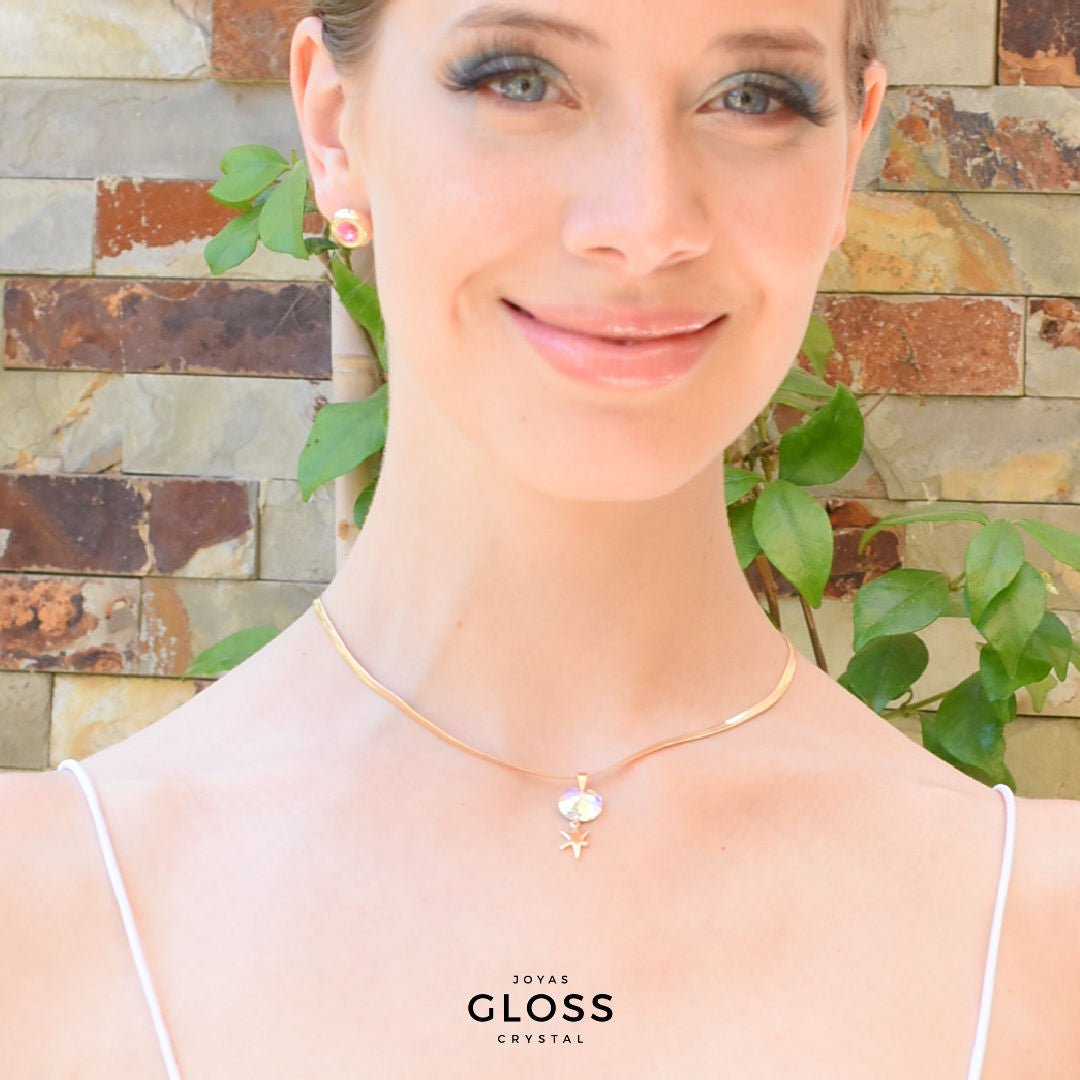 Collar Artemis Oro - Joyas Gloss Crystal
