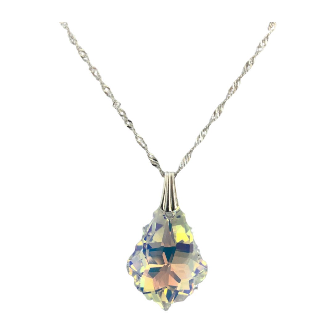 Collar Barroco Cristal Genuino - Joyas Gloss Crystal