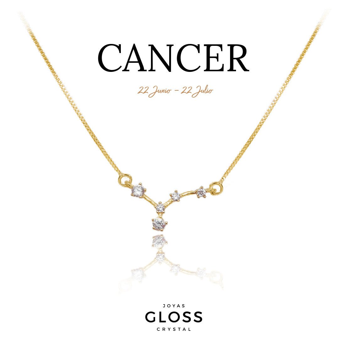 Collar Constelación Cáncer - Joyas Gloss Crystal