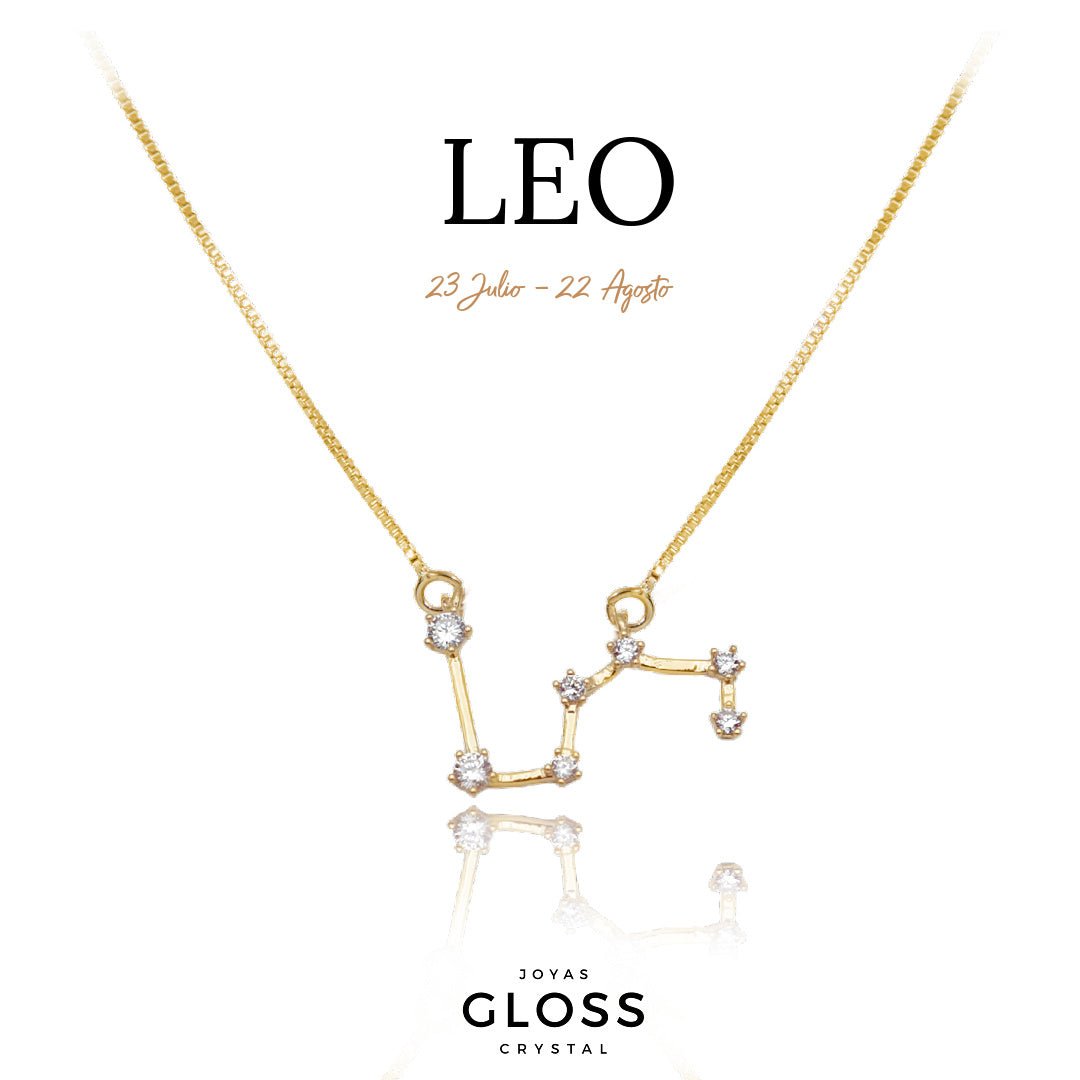 Collar Constelación Leo - Joyas Gloss Crystal