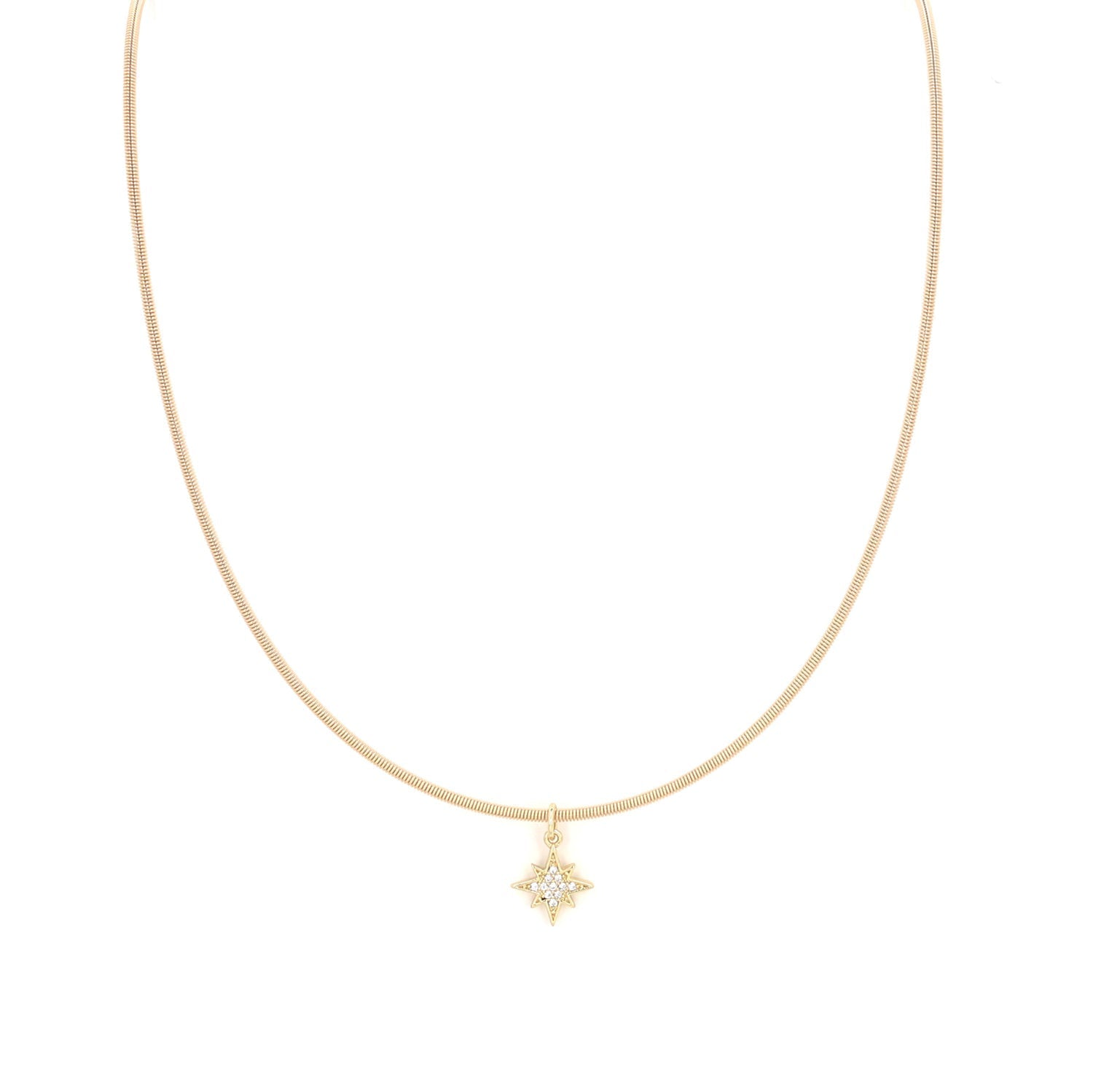 Collar Estrella Fugaz - Joyas Gloss Crystal