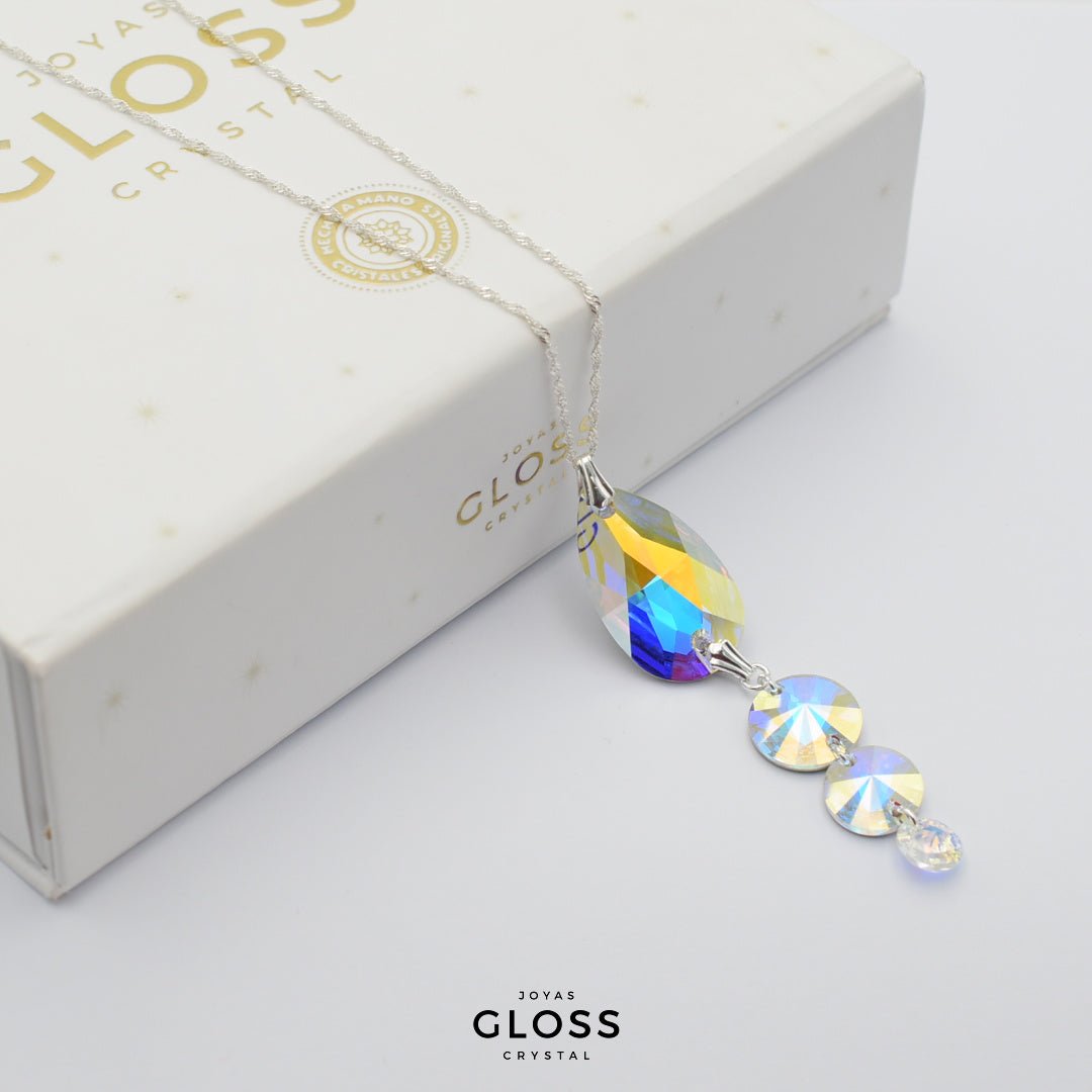 Collar Fantasy Cristal Genuino - Joyas Gloss Crystal