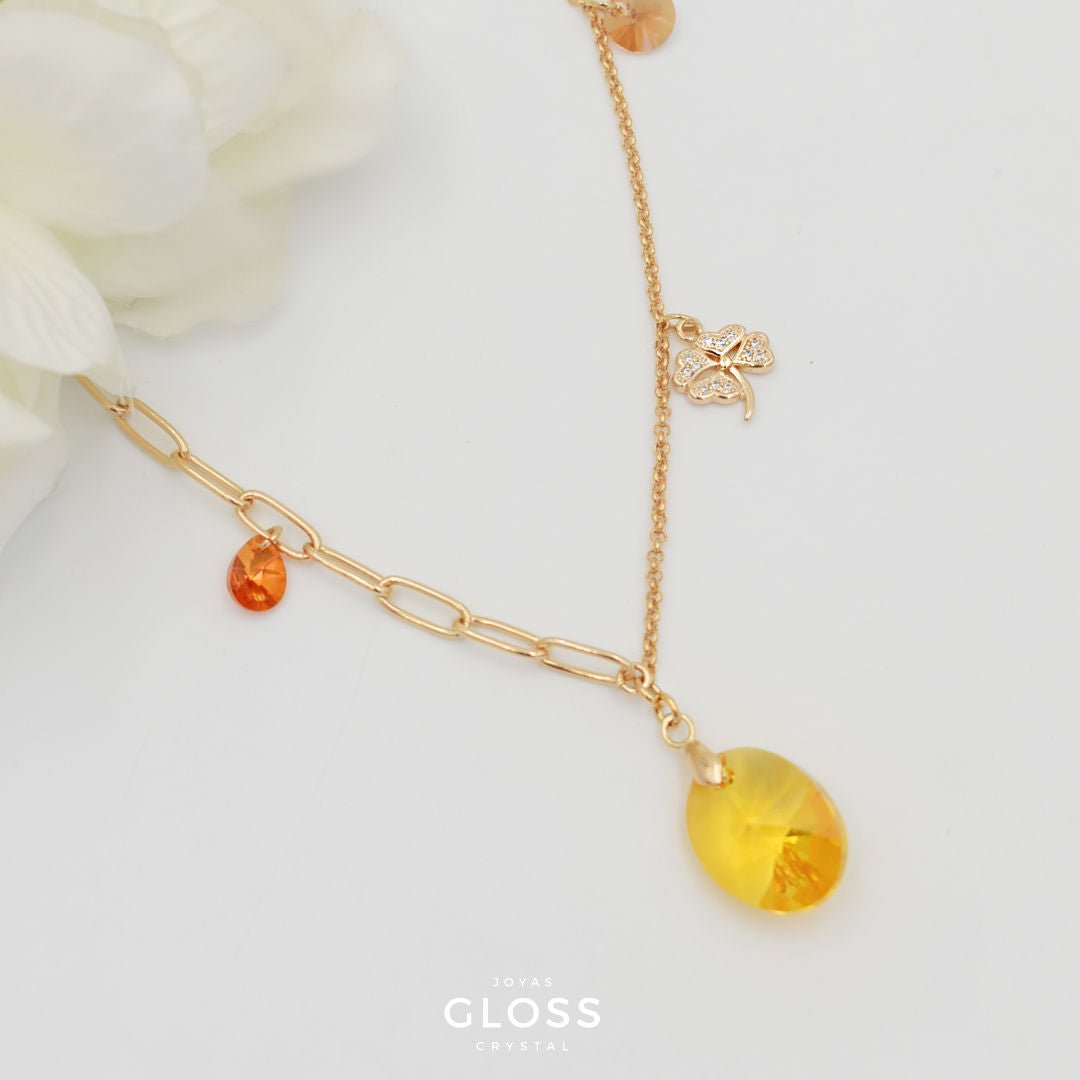 Collar Locura Mia - Joyas Gloss Crystal
