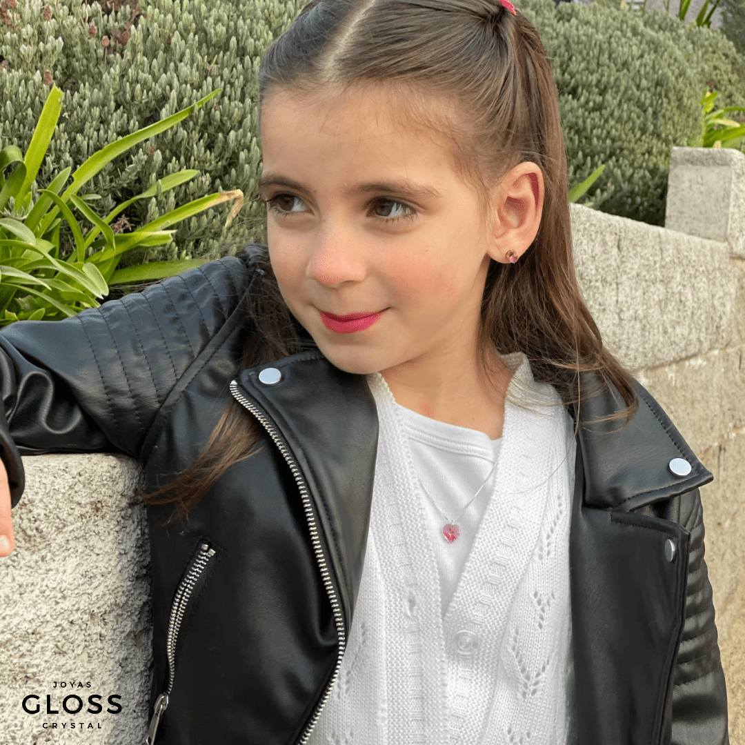 Collar Soy una Niña Brillante - Joyas Gloss Crystal