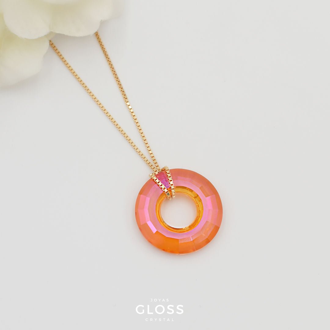 Collar SunShine Oro - Joyas Gloss Crystal