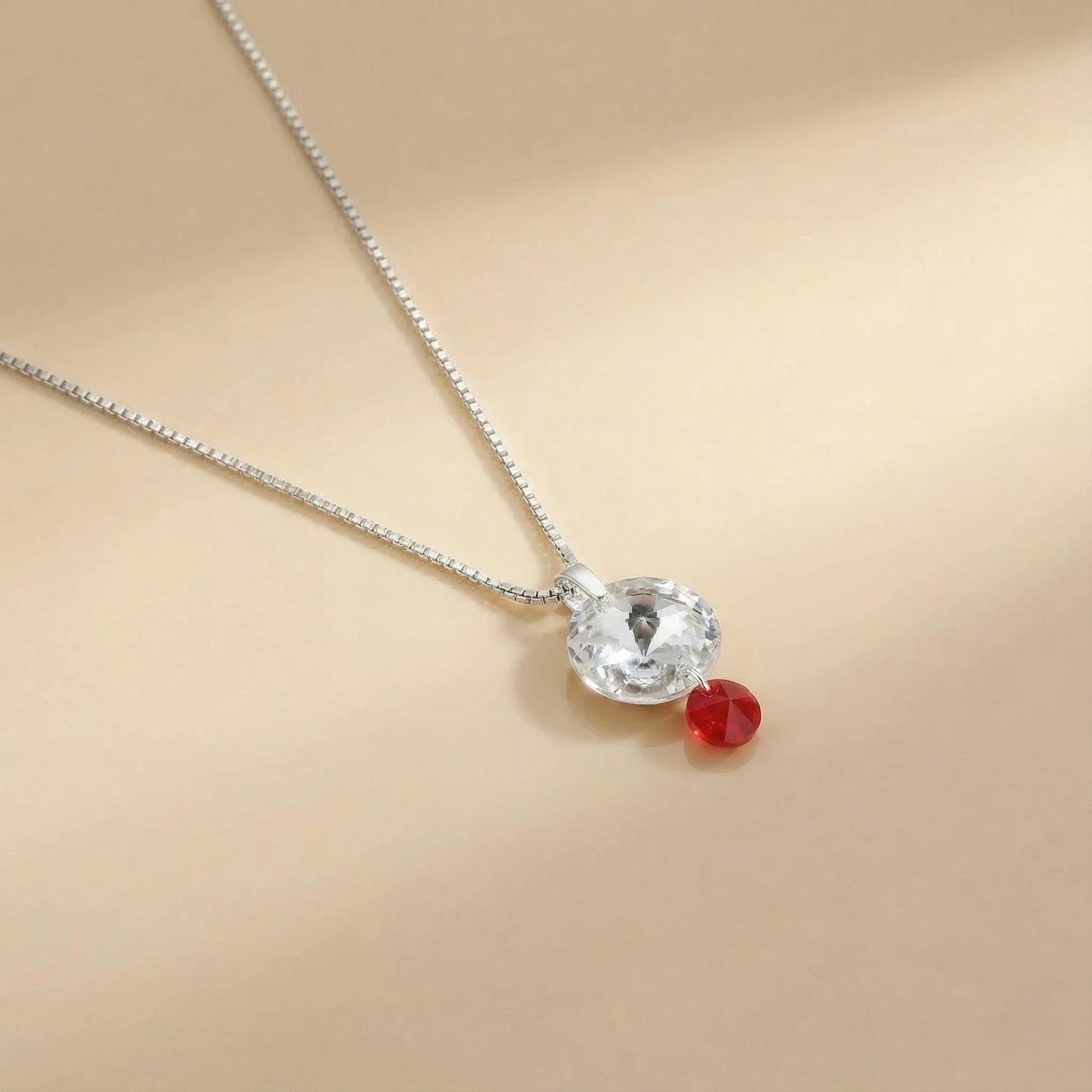 Collar Te Amo Plata - Joyas Gloss Crystal